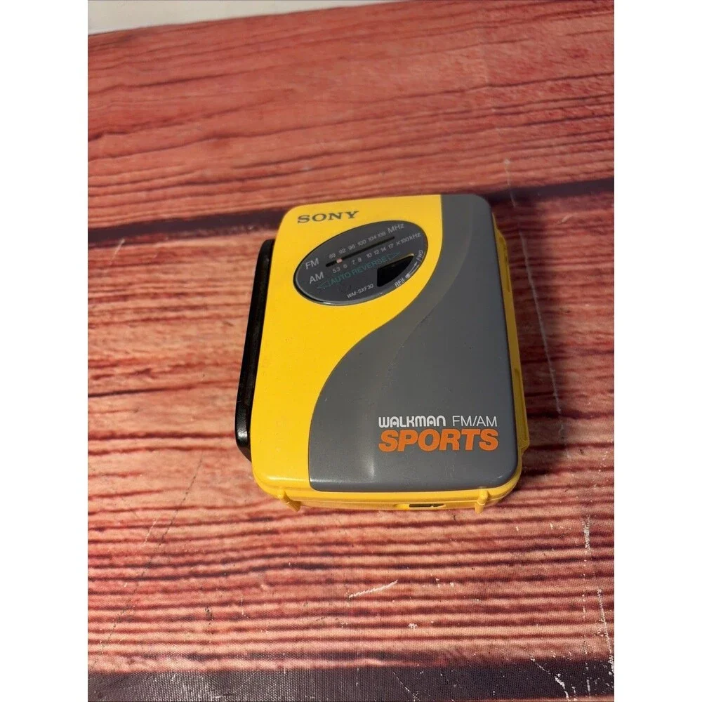 Sony Walkman FM/AM Sports WM-SXF30 Stereo Radio Cassette Player For Parts Repair